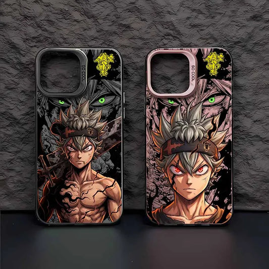 Asta Black Clover For Apple iPhone 17 16E 16 15 14 13 12 mini Pro Max Plus Cover Funda Siliconea Soft Capa Colorful Phone Case