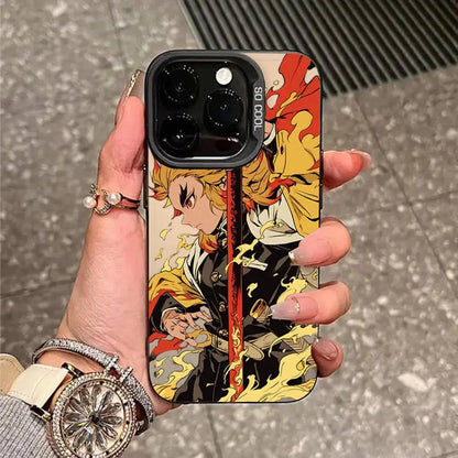Kyojuro Rengoku Phone Case For IPhone 17 16 15 14 13 12 Mini 11 8 7 Pro Max Plus Colorful Phone Case