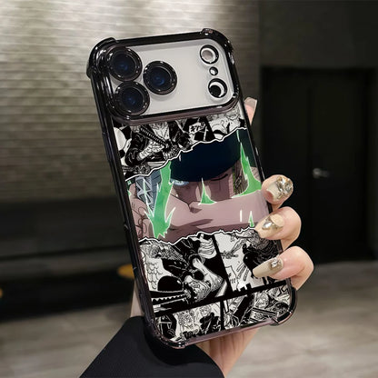 One P-Pieces L-Luffies Phone Case for iPhone 17 Air 16 15 14 Plus 13 12 11 Pro Max X Xs XR 8 e Anti-drop Transparent Soft Cover