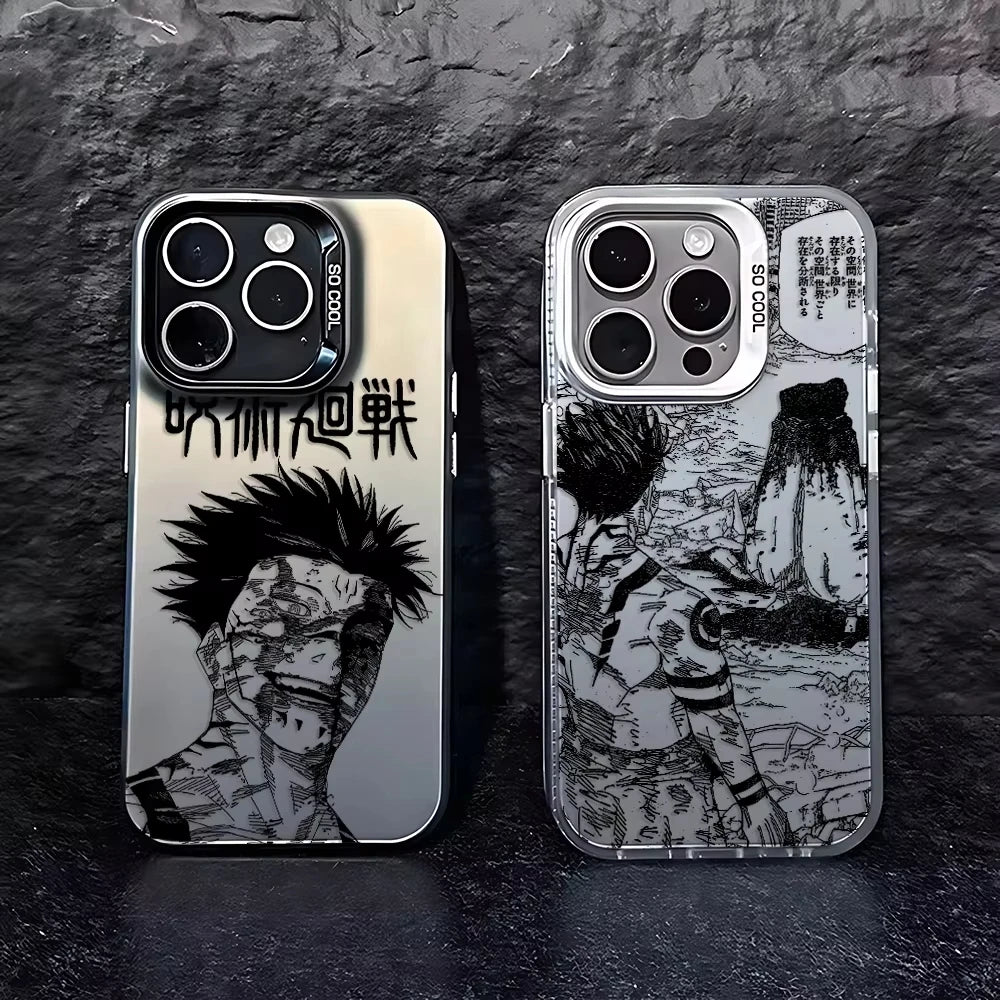 Anime Jujutsu Kaisen Phone Case For IPhone 16 15 14 13 12 11 Pro Max X XR XS 7 8 Plus Mini SE 2020 2022 Gojo Satoru