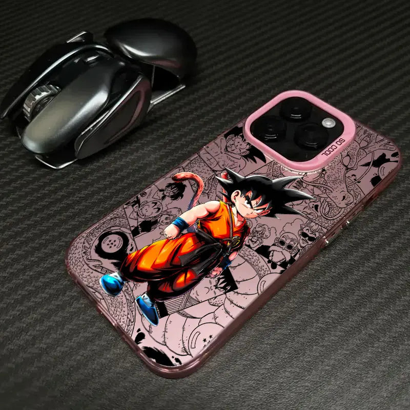 Anime GokuS Trunks CoqueS DragonS BallS Phone Case For iPhone 17 17e 16e 16 15 14 13 12 11 mini Pro Max Air Plus Anti Fall Cover