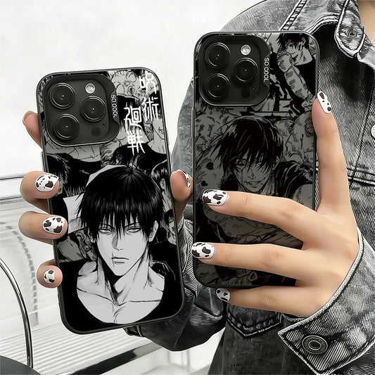 F-Fushiguro T-Toji Phone Case For iPhone 17 16e 16 15 14 13 12 11 mini Pro Max X XR XSMAX 8 7 Air Plus Anti Fall Matte Cover