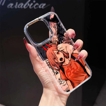 Chainsaw Man Anime For Xiaomi Mi 15 Ultra 14T Redmi 15C 14C 13C A5 A3 POCO X7 Note 15 14 13 Pro Plus Soft Phone Case