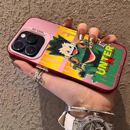 Games H-HUNTER HUNTER Phone Case For IPhone 17 16 15 14 13 12 11 Pro Max Air Matte Laser Aurora Shockproof Phone Case