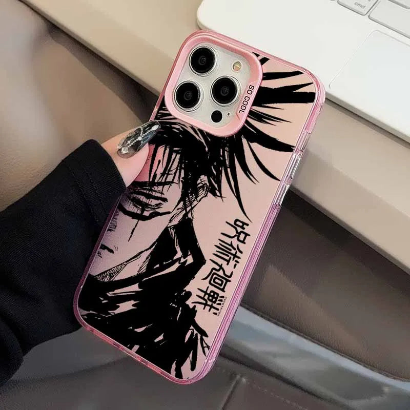 Jujutsu Kaisen Anime Phone Case For iPhone 17 16e 16 15 14 13 12 11 mini Pro Max X XR 8 7 Air Plus Anti Fall Matte Back Cover