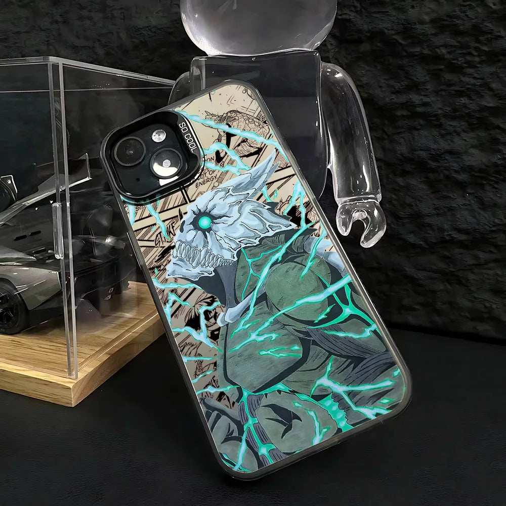 Hot Anime Kaiju No. 8 Phone Case for Samsung Galaxy A37 A57 A17 A07 A16 A06 A35 A55 A25 A05S A15 A56 A54 A36 A34 A24 A26 4G 5G