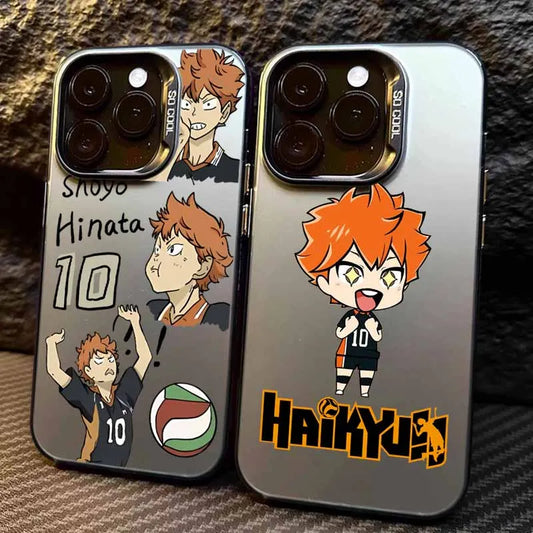 Haikyuu!! Anime Phone Case For iPhone 17 16e 16 15 14 13 12 11 mini Pro Max X XR XSMAX 8 7 Air Plus Anti Fall Matte Back Cover