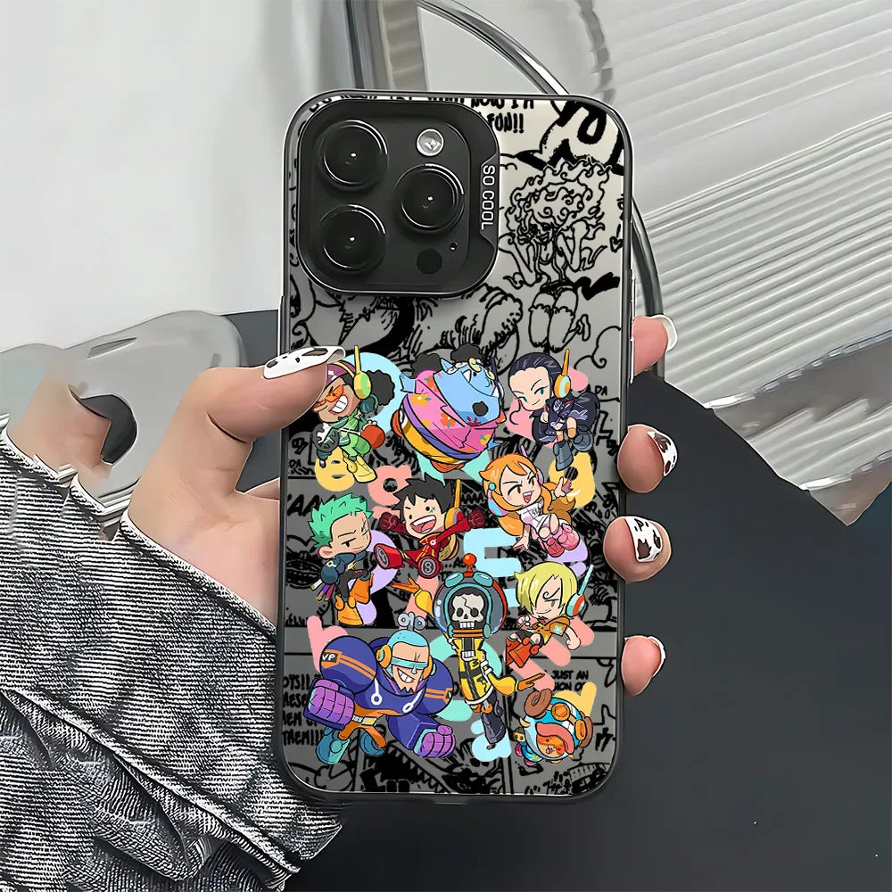 ONES PIECES Luffys Phone Case For iPhone 17 17e 16e 16 15 14 13 12 11 mini Pro Max X XR XSMAX 8 7 Air Plus Anti Fall Matte