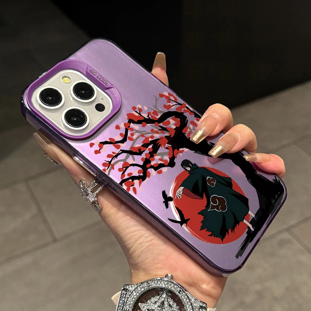 Hot Narutos Uchihas Itachis Phone Case For iPhone 17 17e 16e 16 15 14 13 12 11 mini Pro Max Air Plus Anti Fall Matte Back Cover