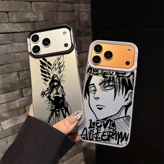 Phone Case For Apple iPhone 17 Air 16E 15 14 Plus 13 12 11 Pro Max Mini Funda Cover A-Attack on Titan Eren