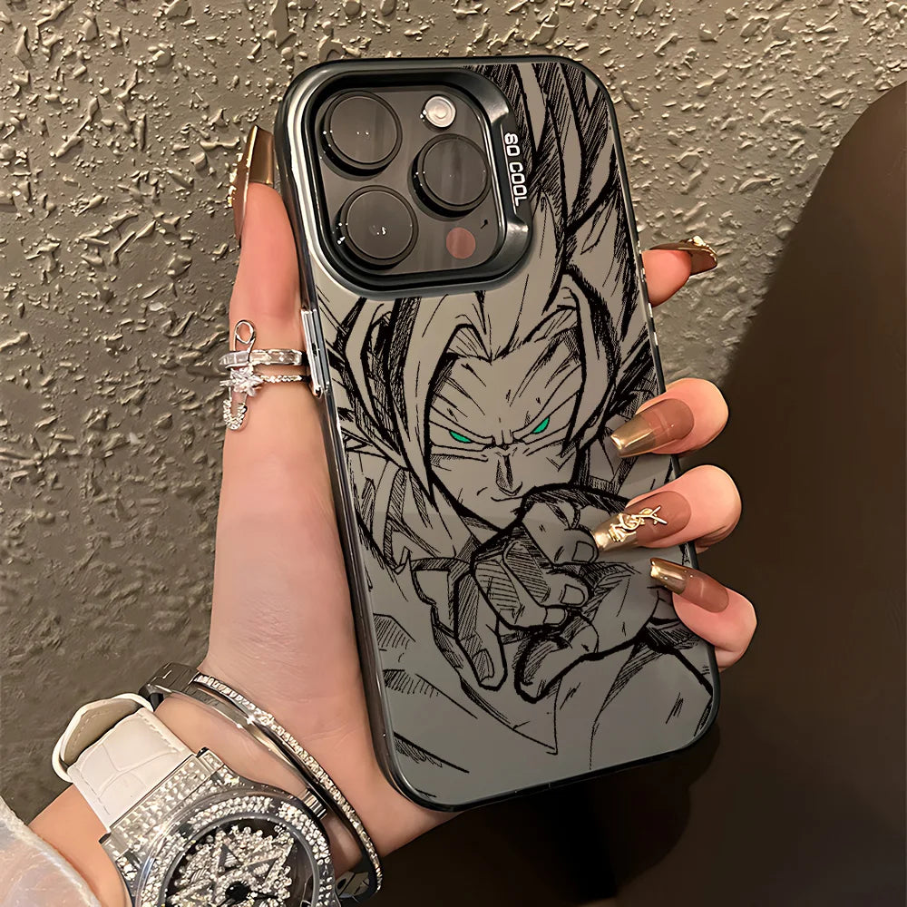 Anime Cool G-Goku D-Dragones B-Balls Phone Case For iPhone 17 16e 16 15 14 13 12 11 Pro Max Air Plus Anti Fall Matte Back Cover