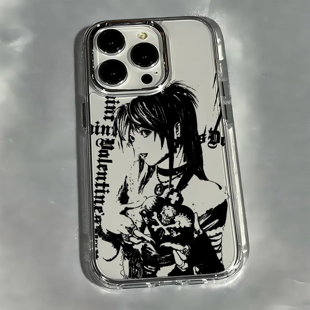 Luxury Clmj Death Note Misa Phone Case For iPhone 17 16e 16 15 14 13 12 11 mini Pro Max X XR XSMAX 8 7 Air Plus Soft Cover