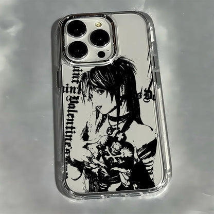 Luxury Clmj Death Note Misa Phone Case For iPhone 17 16e 16 15 14 13 12 11 mini Pro Max X XR XSMAX 8 7 Air Plus Soft Cover