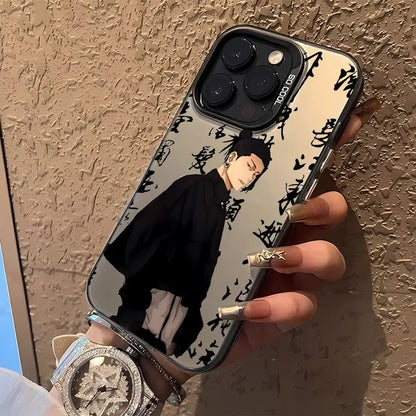 Jujutsu Kaisen Satoru Gojo Phone Case For iPhone 16 15 14 13 12 11 Pro Max X XR XSMAX 8 7 Plus Candy Matte Shockproof Back Cover