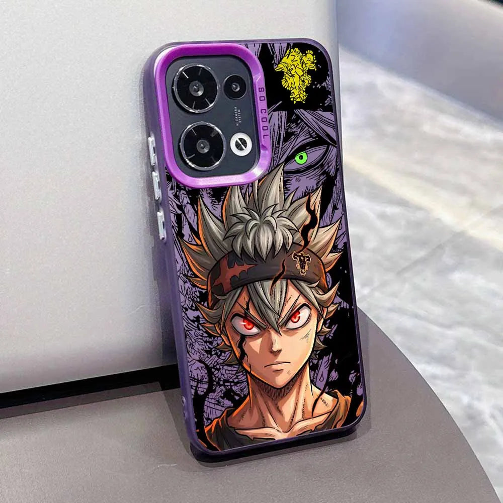 Asta Black Clover For Apple iPhone 17 16E 16 15 14 13 12 mini Pro Max Plus Cover Funda Siliconea Soft Capa Colorful Phone Case