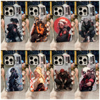 Cool Anime Narutos Phone Case For iPhone 17 17e 16e 16 15 14 13 12 11 mini Pro Max X XR 8 7 Air Plus Anti Fall Matte Back Cover