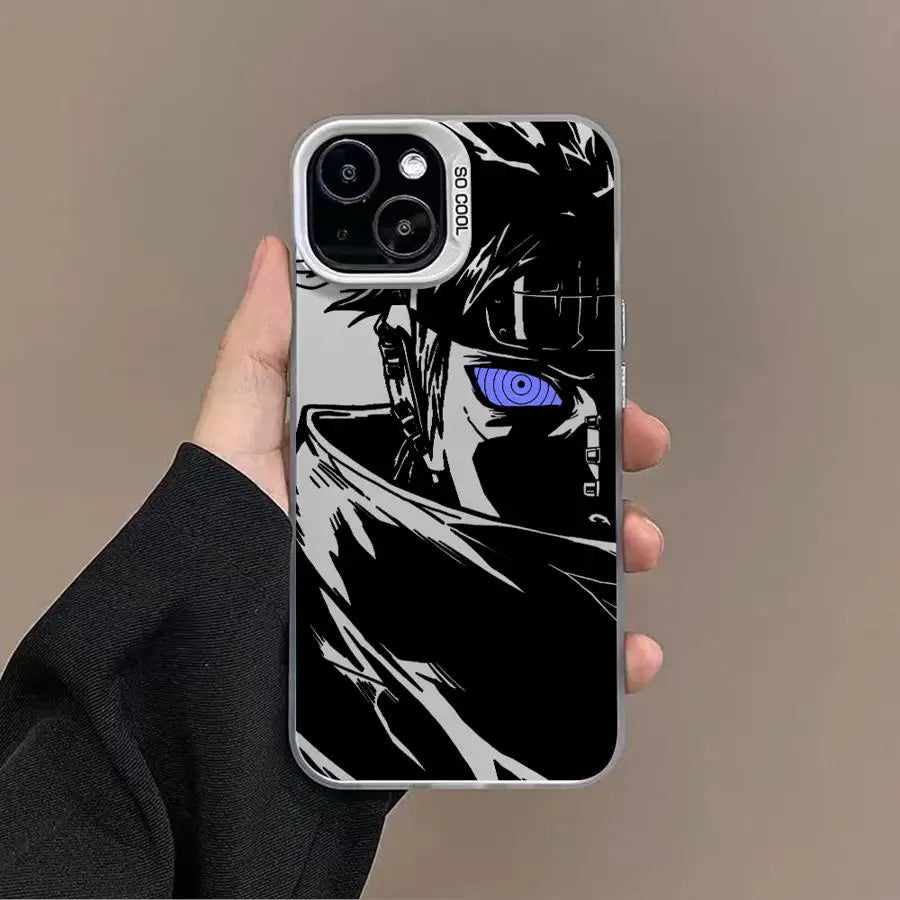 Soft Cover Phone Case for iPhone 13Pro 14 Pro MAX 15 Plus 12 13 16Pro 11 16 16e Anime N-N-arutoS