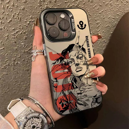 JoJo Bizarre Adventure Phone Case For iPhone 17 16e 16 15 14 13  mini Pro Max X XR XSMAX 8 7 Air Plus Anti Fall Matte Back Cover