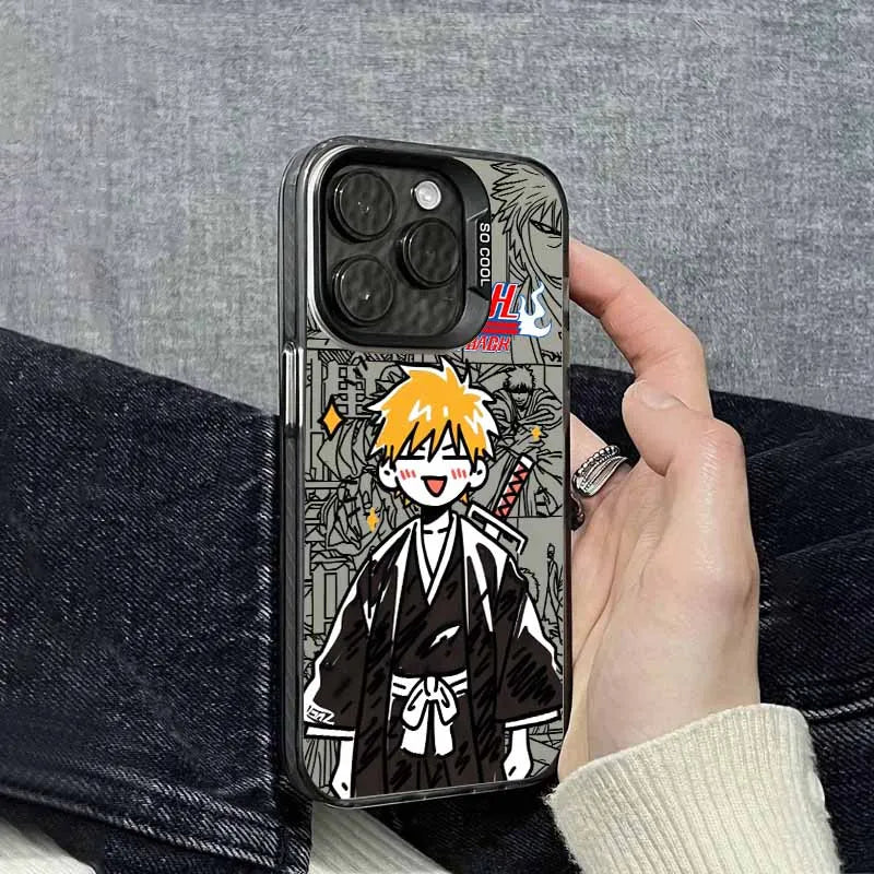 BLEACH Anime For Apple iPhone 17 16E 16 15 14 13 12 mini Pro Max Plus Cover Funda Silicone Soft Capa Colorful Phone Case