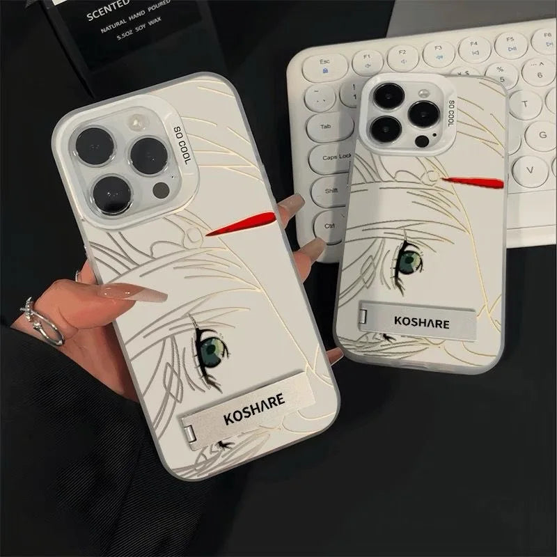 Luxury elf Frieren: Beyond Journey's End Soft protection Phone Case for iPhone 16 15 13 12 11 14 Pro Max Plus cartoon Coque