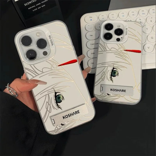 Luxury elf Frieren: Beyond Journey's End Soft protection Phone Case for iPhone 16 15 13 12 11 14 Pro Max Plus cartoon Coque
