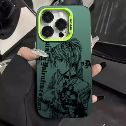 Anime Deaths Note Phone Case For iPhone 17 17e 16e 16 15 14 13 12 11 mini Pro Max X XR XSMAX Air Plus Anti Fall Matte Back Cover