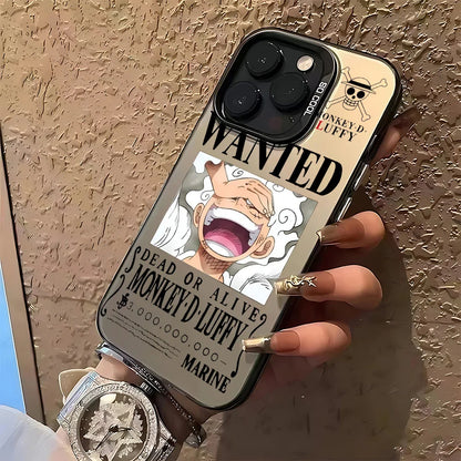 Anime Ones Pieces Nika Luffys Phone Case for IPhone 17 17e 16e 16 15 14 13 12 11 Pro Max Air Plus Anti Fall Matte Back Cover