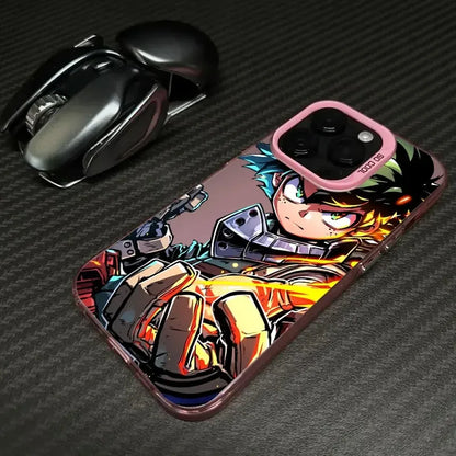 Hot Anime My Hero Academia Phone Case For iPhone 17 17e 16e 16 15 14 13 12 11 mini Pro Max X XR XSMAX 8 7 Air Plus Anti Fall