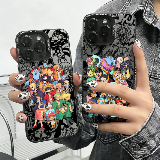 ONES PIECES Luffys Phone Case For iPhone 17 17e 16e 16 15 14 13 12 11 mini Pro Max X XR XSMAX 8 7 Air Plus Anti Fall Matte