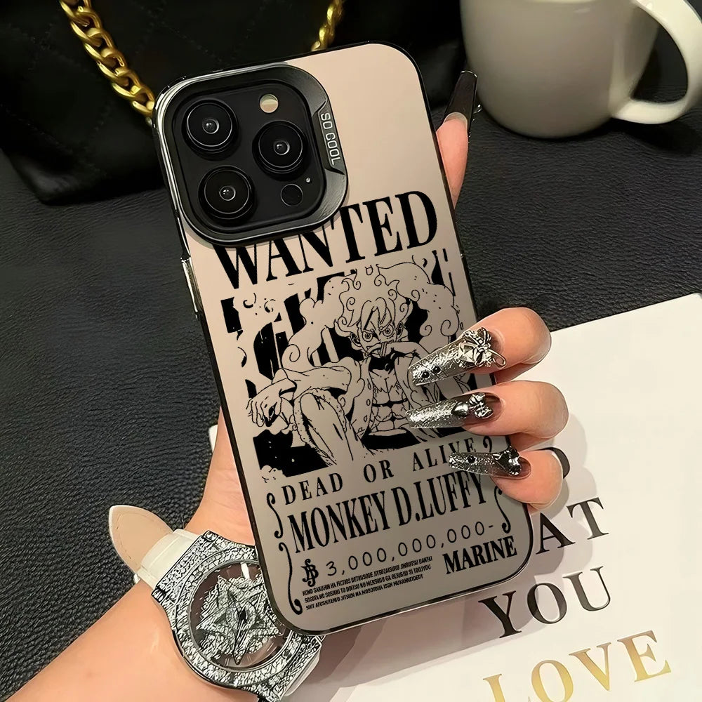 HOT Anime Ones Pieces Phone Case For iPhone 17 17e 16e 16 15 14 13 12 11 mini Pro Max X XR XSMAX Air Plus Anti Fall Matte Cover