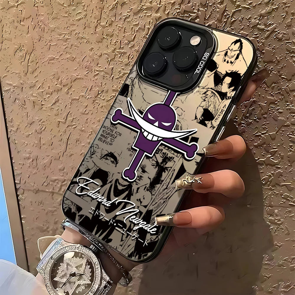 New Anime Ones P-Piece Phone Case for IPhone 17 17e 16e 16 15 14 13 12 11 Mini Pro Max X XR Air Plus Anti Fall Matte Back Cover