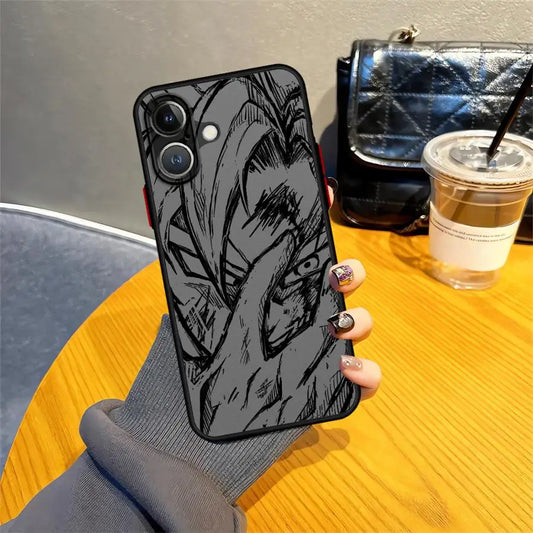 Case for iPhone 17 Pro Max 15 XS XR 11 Air 16 Plus 7 8 SE 14 13 Mini 12 Funda Back Phone Cover Dragon Ball Goku Vegeta