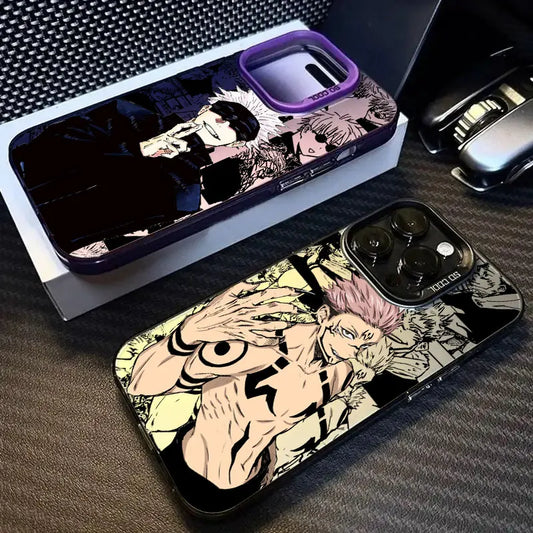 Jujutsu Kaisen Sukuna Gojo Satoru Anime Coque Phone Case For iPhone 17 16e 16 15 14 13 12 11 Pro Max Air Plus Anti Fall Cover