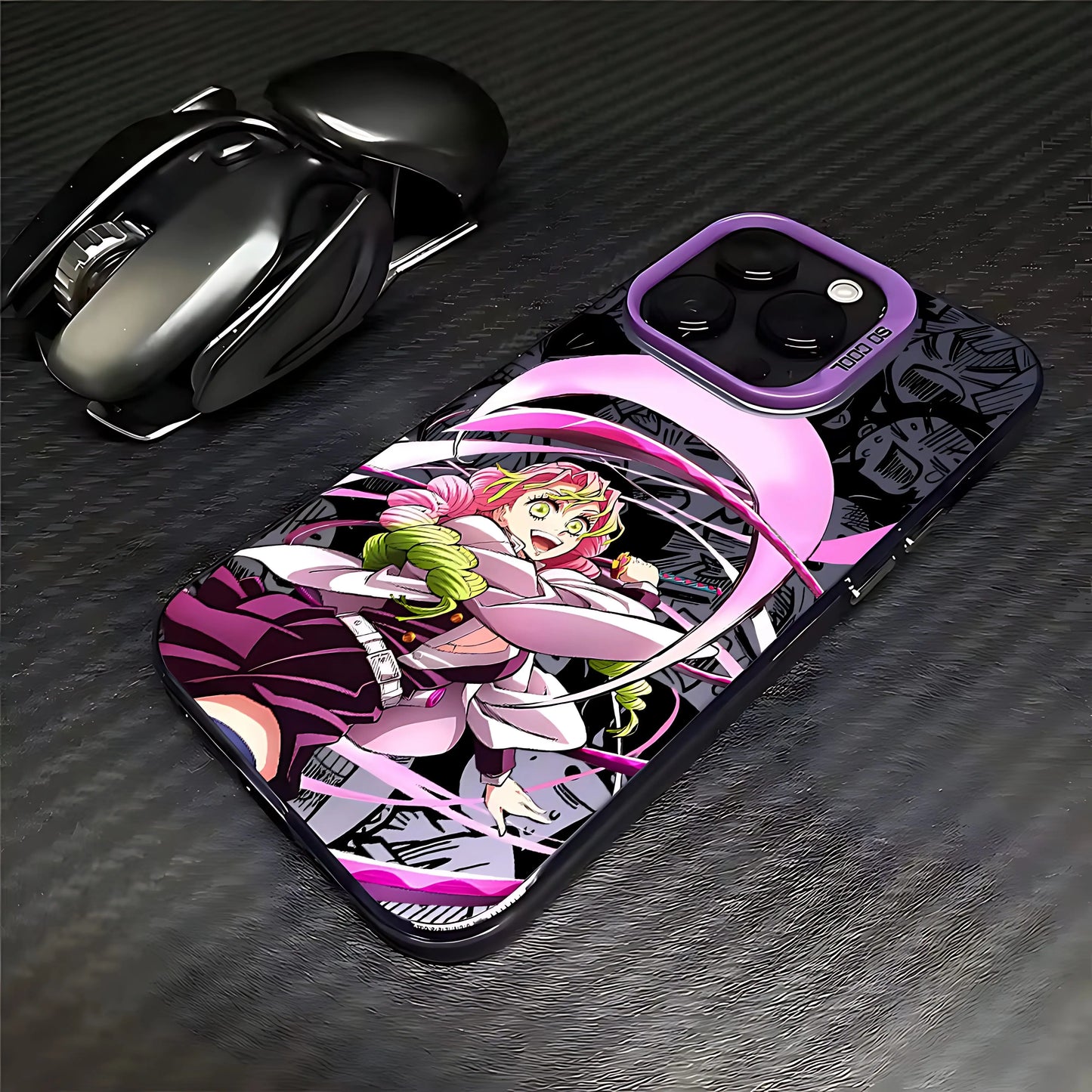 Anime D-Demons Slayers Phone Case For iPhone 17 16e 16 15 14 13 12 11 mini Pro Max X XR XSMAX 8 7 Air Plus Anti Fall Matte Cover
