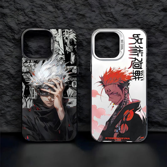 Classic Comics Jujutsus Kaisens Phone Case For iPhone 16 15 14 13 12 11 Pro Max X XR XSMAX 8 7 Plus Candy Matte Back Cover