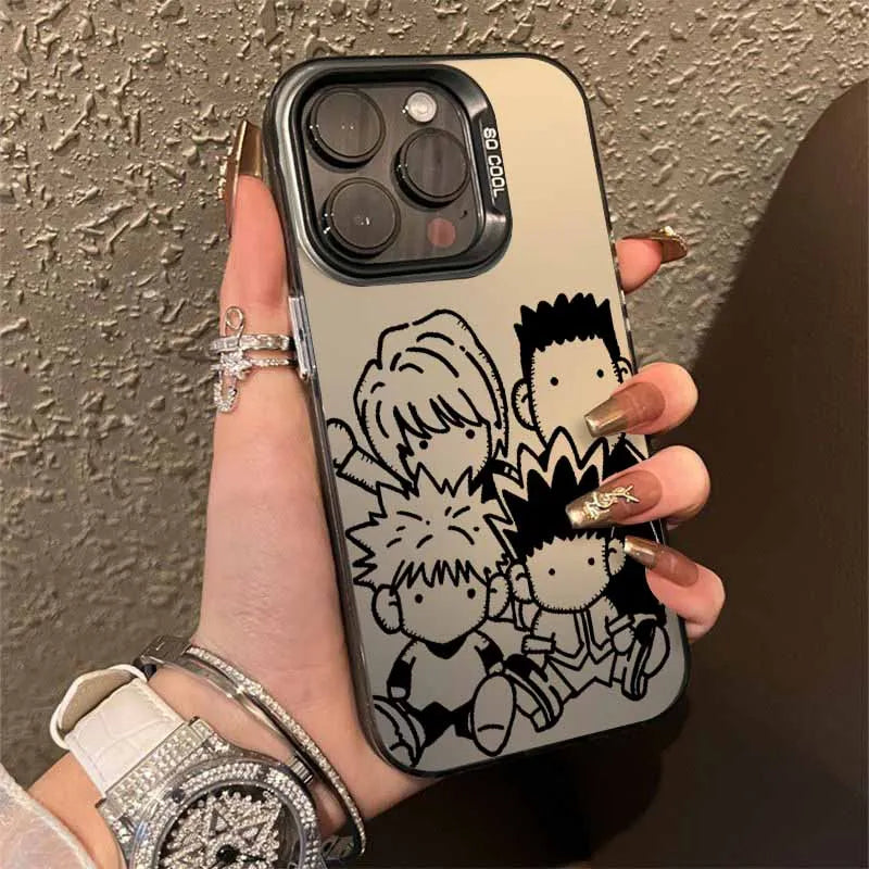 Hunter x Hunter AnimePhone Case For iPhone 17 16e 16 15 14 13 12 11 mini Pro Max X XR 8 7 Air Plus Anti Fall Matte Back Cover