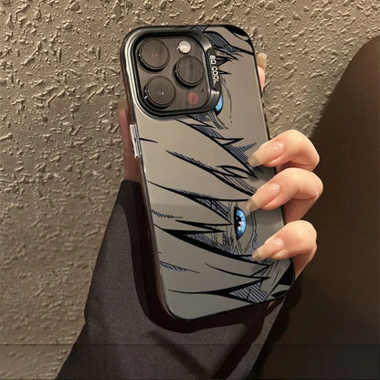 G-GojoS Phone Case For iPhone 17 16e 16 15 14 13 12 11 mini Pro Max X XR XSMAX 8 7 Air Plus Anti Fall Matte Back Cover S-SatoruS