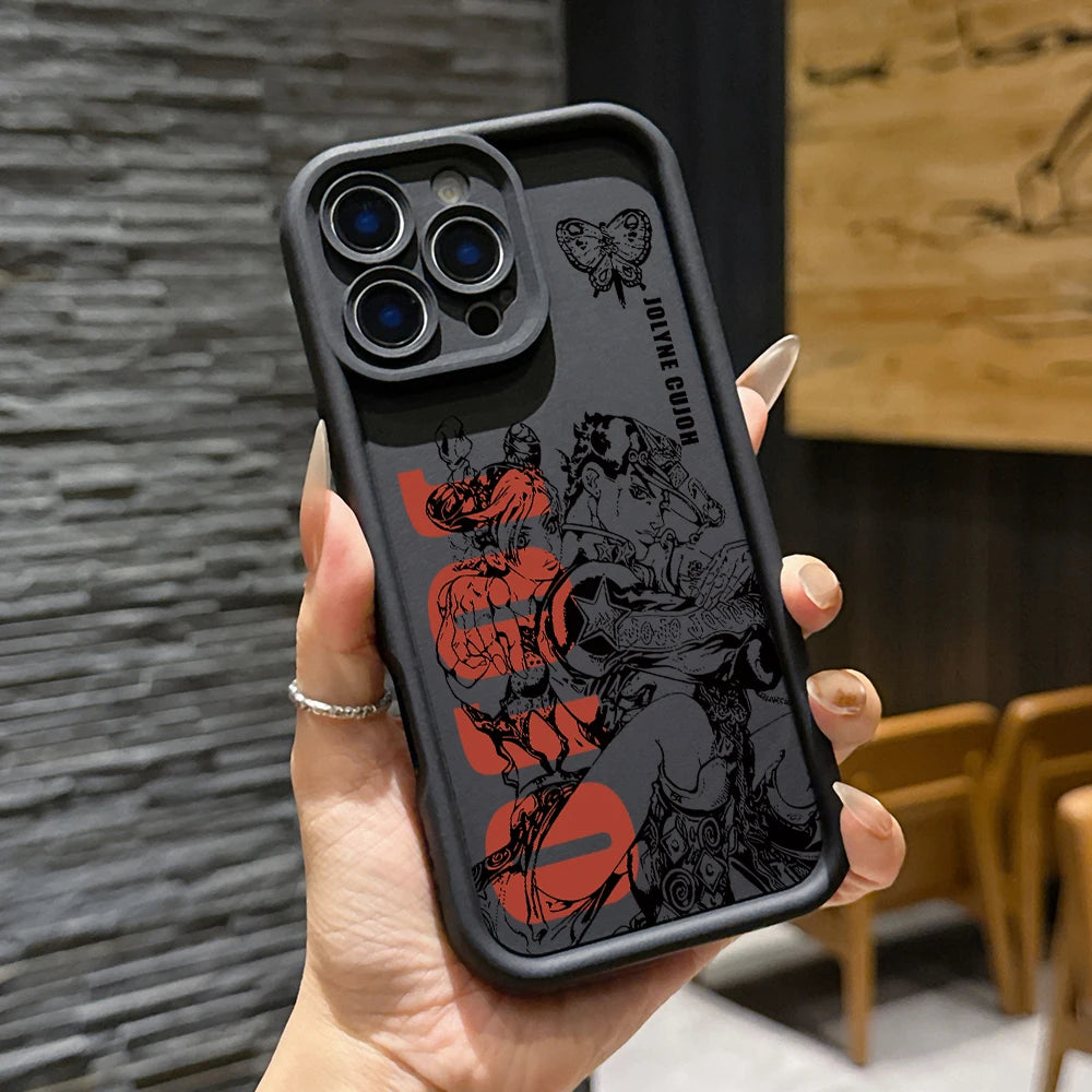 JoJo Bizarre Adventure Phone Case for Motorola Moto G86 G85 G84 G75 G60 G54 G53 G52 G35 G34 G32 EDGE 70 60 E40 E32 E22 5G Cover