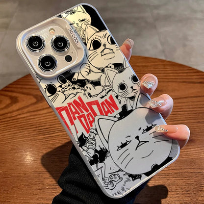 DandadanS Anime Hot New Frosted Phone Case for iPhone 17 Air 16 E 15 14 Plus 13 12 Mini 11 Pro Max Acrylic Sheet Silicone Cover