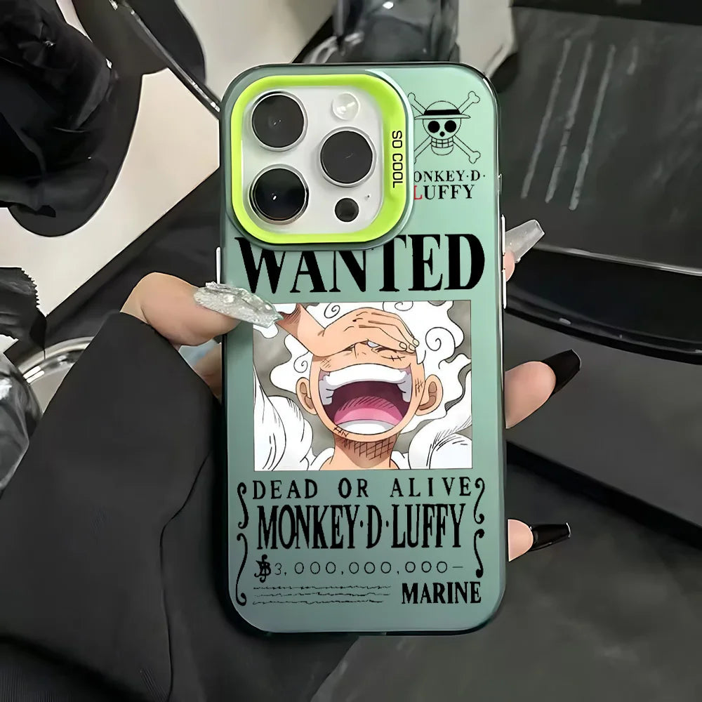 Anime Ones Pieces Nika Luffys Phone Case for IPhone 17 17e 16e 16 15 14 13 12 11 Pro Max Air Plus Anti Fall Matte Back Cover