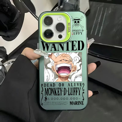 Anime Ones Pieces Nika Luffys Phone Case for IPhone 17 17e 16e 16 15 14 13 12 11 Pro Max Air Plus Anti Fall Matte Back Cover