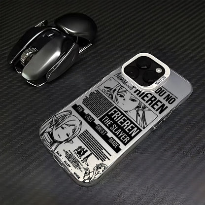 FrierenS BeyondS Journey's End Phone Case Phone 17 16e 16 15 14 13 12 11 mini Pro Max X XR 7Air Plus Anti Fall Matte Back Cover