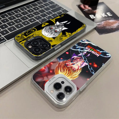 Hunter Kurapika Mobile Phone Case for iPhone 17 16 15 14 13 12 11 X XR XS 8 7 Pro Max Plus Translucent Colour Protective Luxury