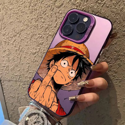 L-uffys Z-oro Anime Cover For Apple iPhone 17 Air 16E 16 15 14 13 12 mini Pro Max Plus Colorful Phone Case