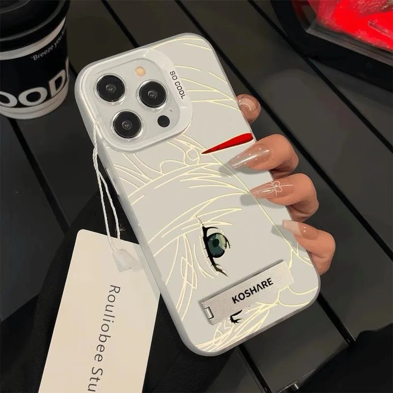 Luxury elf Frieren: Beyond Journey's End Soft protection Phone Case for iPhone 16 15 13 12 11 14 Pro Max Plus cartoon Coque