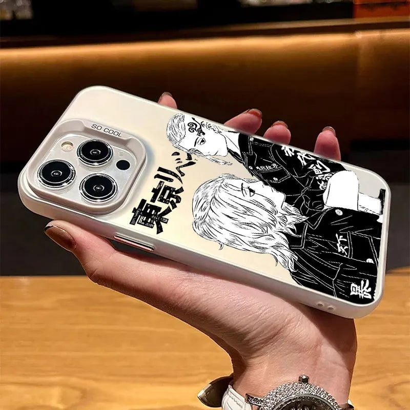 Phone Case For Apple iPhone 17 Air 16E 15 14 Plus 13 12 11 Pro Max Mini Funda Cover Tokyo Revengers Anime