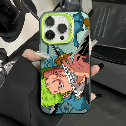 Anime Ones Pieces Luffys Zoros Phone Case for IPhone 17 17e 16e 16 15 14 13 12 11 Pro Max Air Plus Anti Fall Matte Back Cover