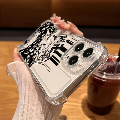 Tokyos Revengers Anime Phone Case Clear For iPhone 17 16 14 15 11 12 13 Pro Max 16E 16 Plus 17 Air Soft Shockproof Silicon Cover