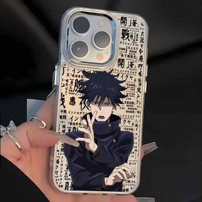 Anime J-ujutsu K-aisen Phone Case For Apple iPhone 17 AIR 16E 15 14 13 12 11 Pro Max Plus Transparent Soft Cover
