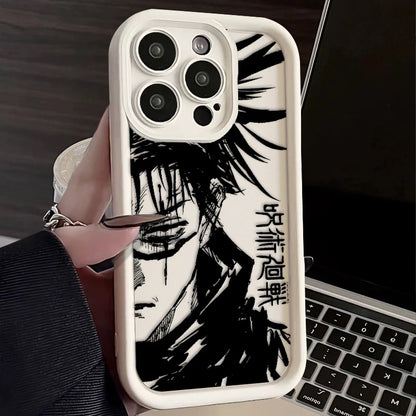 Jujutsu Kaisen Anime Phone Case For vivo Y28 Y03 Y17s Y19s Y100 Y78 Y36 Y27 Y16 Y77 Y75 Y35 Y22s Y02 Y72 Y76 4G 5G Cover